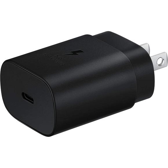 Samsung 25W USB-C Super Fast Charging Wall Charger (USB-C Cable is NOT included) - Picture 1 of 2